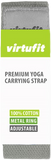 VirtuFit Premium Yogamat Draagriem - Natural Grey
