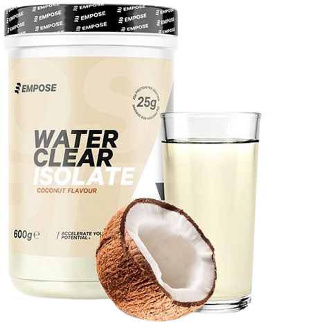 Empose Nutrition Water Clear Isolate - Eiwit Poeder - 600 gr - Coconut