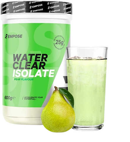 Empose Nutrition Water Clear Isolate - Eiwit Poeder - 600 gr - Pear