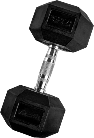 VirtuFit Hexa Dumbbell Pro - 17,5 kg - Per Stuk