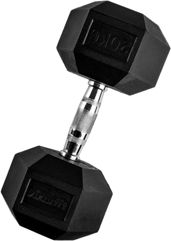 VirtuFit Hexa Dumbbell Pro - 20 kg - Per Stuk