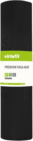 VirtuFit Premium Yogamat - 183 x 61 x 0,4 cm - Onyx Black