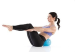 Gymstick Active Pilates Bal - 20cm - Met Online Trainingsvideo's
